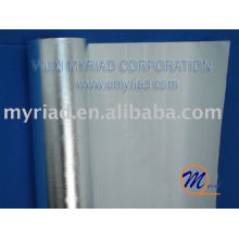 Paño de vidrio de papel de aluminio, envoltura de conductos, aislamiento de papel de aluminio